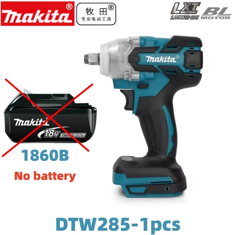 Makita 6Ah battery pack, red and black front view packaging