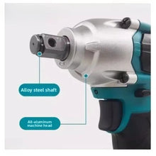 Makita DTW190 impact wrench head close-up, anvil design in silver and black