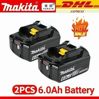 2PCS 6.0Ah batteries