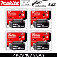 4PCS 18V  5.0Ah