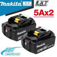 2PCS 5.0Ah