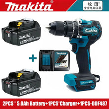 Makita 18V 6.0Ah battery pack in black and yellow packaging