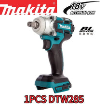 Makita DTW285 cordless impact wrench lifestyle use, ergonomic grip