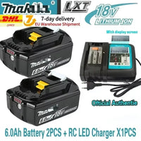 Charger Makita 6AhX2