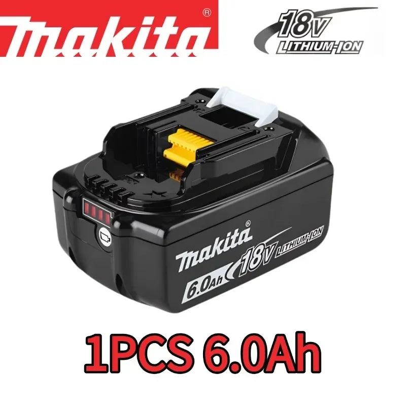 Makita DRT52 battery pack packaging in black and yellow