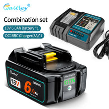 Waitley 18V battery and charger set lifestyle in black and blue