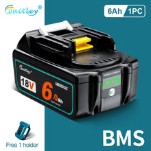 Waitley 18V battery specifications detail in white and blue