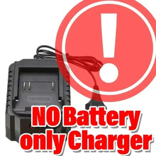 Makita charger packaging detail, black and white with barcode