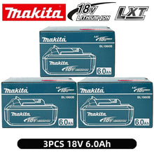 Makita slow charger packaging in black and red