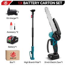 ONEVAN battery set packaging, black red blue with high-reach pole