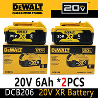 20V 6Ah x2
