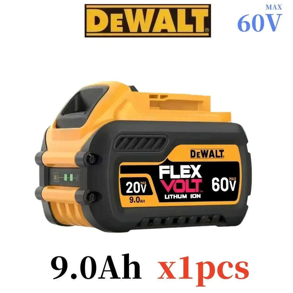 9.0Ah battery packaging, yellow and black, single unit