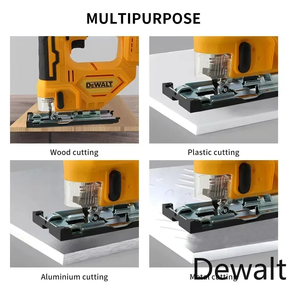 Dewalt 20V jig saw yellow-black tool, multiple cutting angles (other shot)