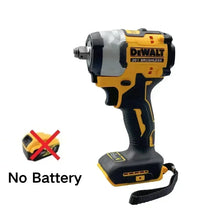 DEWALT DCF922 close-up detail, yellow-black cordless impact wrench design
