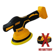 DEWALT multifunctional tools front view, black and yellow cordless sander