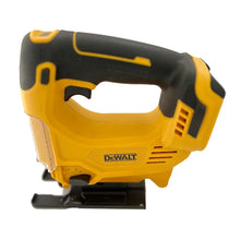 DEWALT shearing tool front view with ergonomic grip in yellow and black