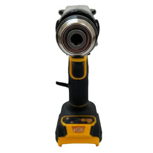 DEWALT DCD805 side view with metal chuck and ergonomic handle