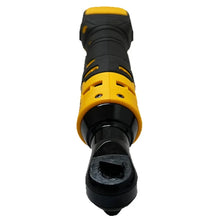 Dewalt DCF512 front view with LED light, yellow and black brushless tool