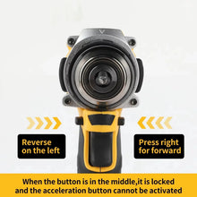 DEWALT DCD805 drill specs detail, 65 Nm torque and 1600 RPM shown