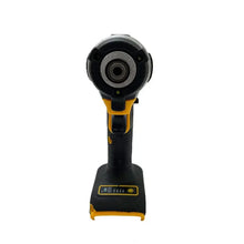 DEWALT DCF850 packaging shot with 20V battery details