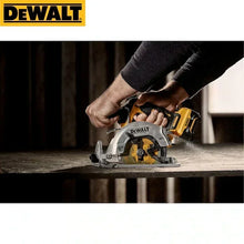 Dewalt DCS512 in-use lifestyle shot, cordless ergonomic grip