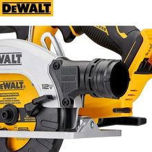 Dewalt DCS512 side view, ergonomic handle on white background