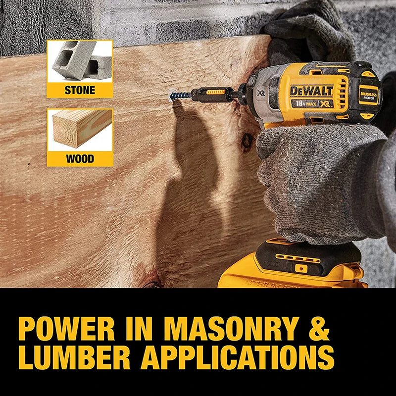 DEWALT DCF887 compact design close-up in yellow and black
