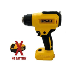 DEWALT brushless cordless drill front view, yellow and black