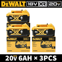 20V6Ah Battery x3
