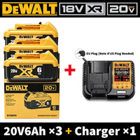 20V6Ah x3 Charger x1