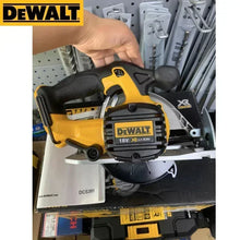 DEWALT DCS391 other view featuring ergonomic handle on cordless saw