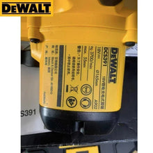 DEWALT DCS391 side view highlighting ergonomic handle and guard