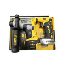 DeWalt DCH172N drill set packaging, yellow and black storage case
