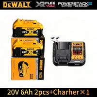 20V 6Ah X2 ChargerX1