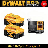20V 6Ah X2 ChargerX1