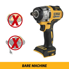 DeWalt DCF880 bare machine detail view, yellow and black impact wrench