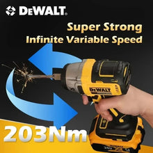 DeWalt DCF880 detail view, yellow and black impact wrench close-up