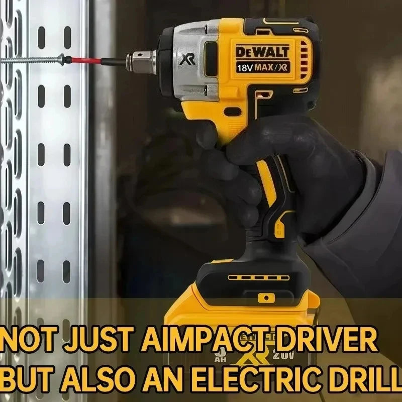 DeWalt DCF880 cordless impact wrench lifestyle shot in natural setting