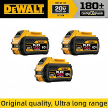 DeWalt 60V 9Ah replacement battery packaging, yellow and black front view
