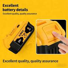 DeWalt 60V 9Ah replacement battery specifications detail, yellow and black