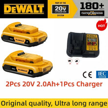 DeWalt 60V battery set packaging, three pieces with charger in black and yellow