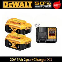20V 5Ah X2 ChargerX1