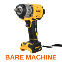 DEWALT DCF922 lifestyle shot of the bare yellow and black impact wrench