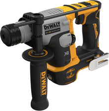 DEWALT DCH172N front view, ergonomic grip in yellow and black