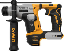 DEWALT DCH172N side view, impact mode emphasis in yellow and black