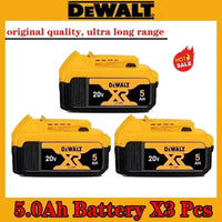 20V 5.0Ah X3PCS