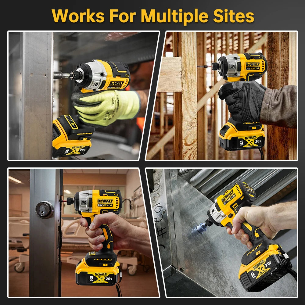 Dewalt DCD887 impact screwdriver packaging showing model number and 20V power