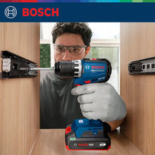Bosch GSB 18V-52 drill with ergonomic grip, lifestyle shot