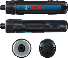 Bosch GO 3 front view, buttons and logo in black, blue, and red