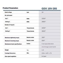 Bosch GDX 18V-285 chuck detail, two-in-one design close-up